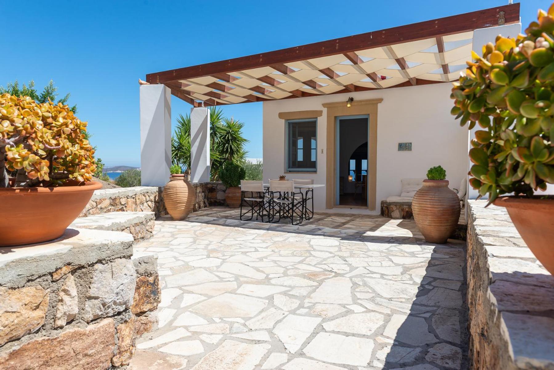 Patmos Exclusive Villas Скала Номер фото