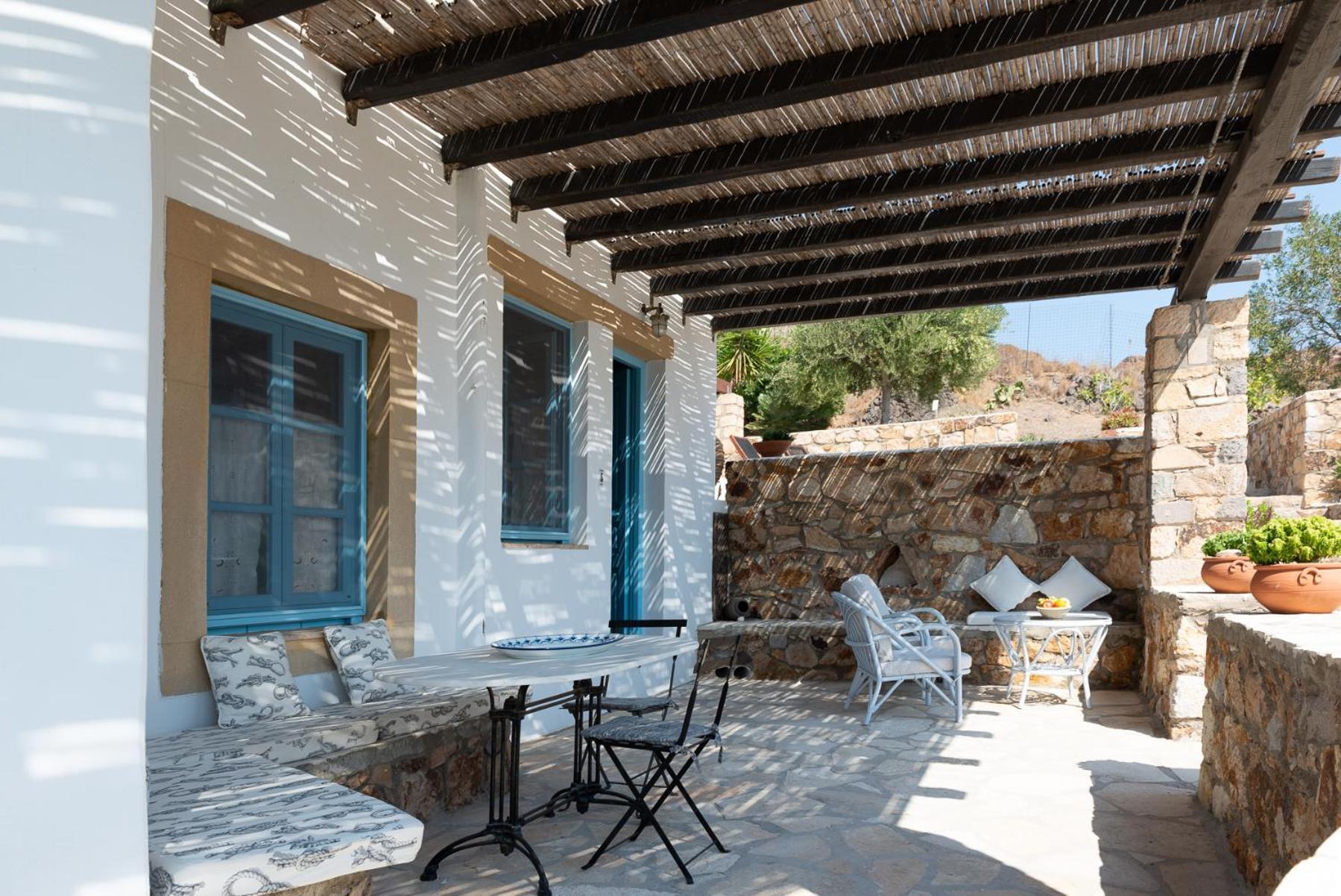 Patmos Exclusive Villas Скала Номер фото